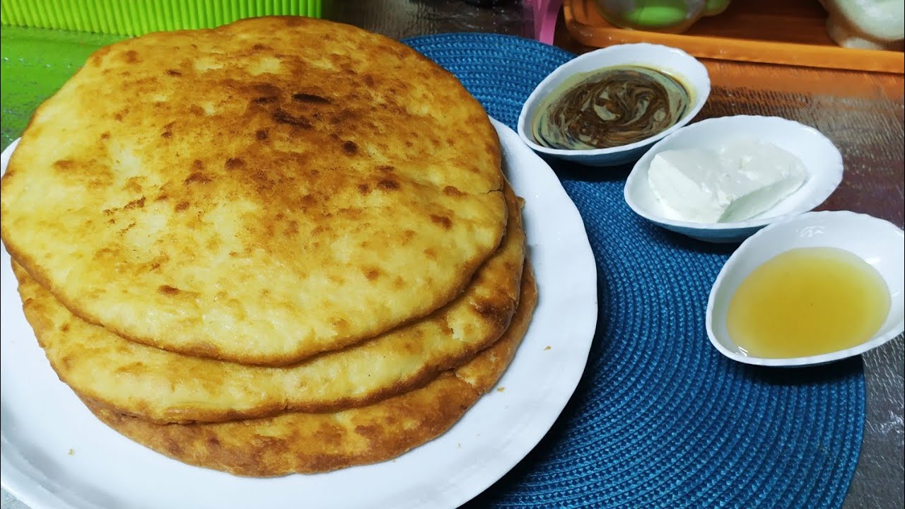 فطير بالخميرة والحليب الرايب والقشطة تحفة لازم تجربوه