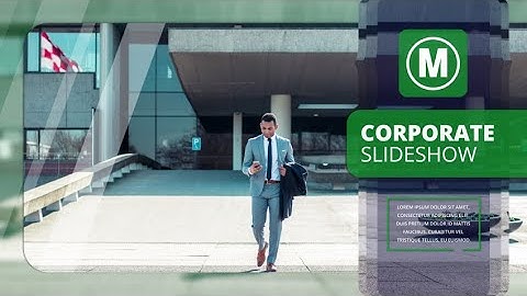 Corporate Slideshow Premiere Pro Templates