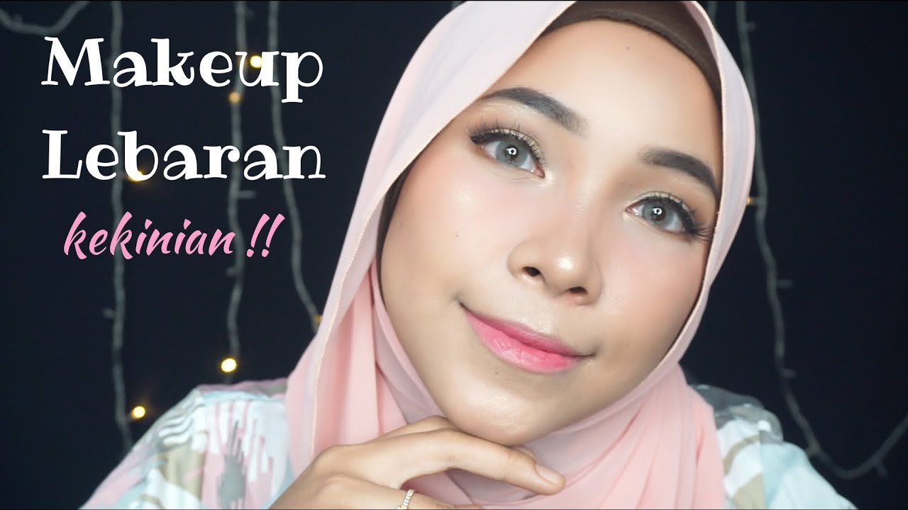 TUTORIAL MAKEUP LEBARAN SIMPEL TAHAN LAMA