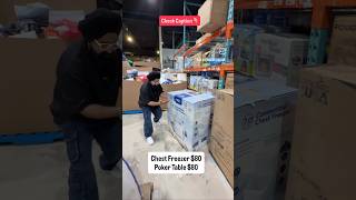 CRAZY $80 DEALS! 😱 Chest Freezer &amp; Poker Table Find!