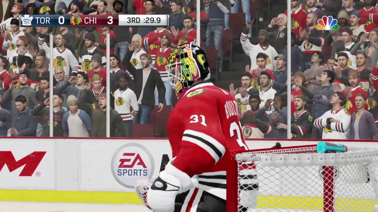 NHL 18 Goalie Goal