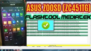 ASUS ZENFONE GO MINI Z00SD (ZC451TG) SPFLASHTOOL MEDIATEK screenshot 4