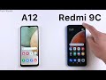 SAMSUNG A12 vs Redmi 9C Speed Test