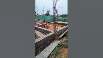 Ground Beam..plinth beam... reinforcement work #plinthbeam #tiebeam #groundbeam #civilart