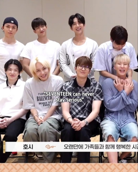 SEVENTEEN can never stay serious for long😆🤣#Seventeen#Hoshi#Jeonghan#Scoups#Mingyu#Dk#Wonwoo#Joshua