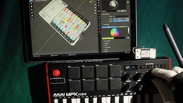 Control Blender remotely using USB MIDI controllers with M5Stack