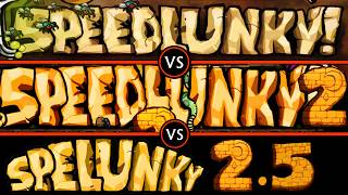A Spelunky Speedrunning Comparison