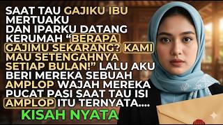 Download lagu IBU MERTUA DATANG MEMINTA 50 PERSEN GAJIKU UNTUKNYA - AKU HANYA SENYUM BERI DIA AMPLOP YANG ISINYA.