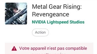 Metal gear Rising on android ??   #nvidiashield #nvidia #2024 screenshot 3