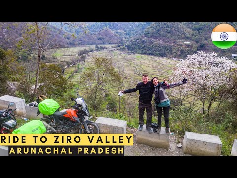 French Dude and Turkish girl Exploring remote India - Ride to Ziro valley - AR