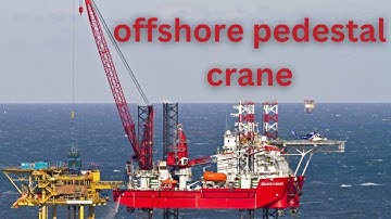 Offshore pedestal crane | Lifting technology