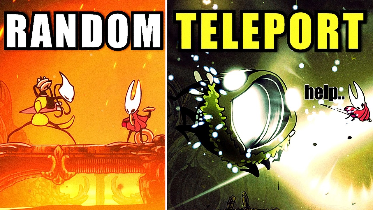 Silksong, But Every 3 Minutes I Am Teleported To A Random Location