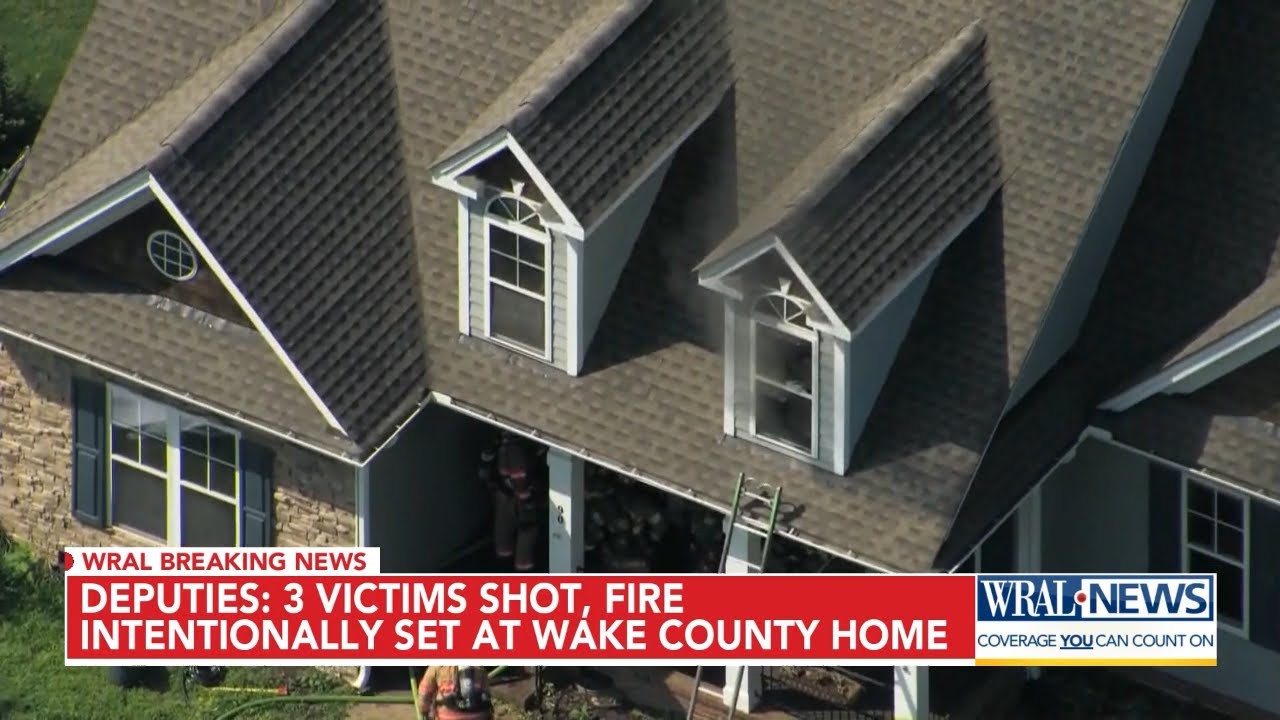 Man, teens were found with gunshot wounds in Wake County house fire ...