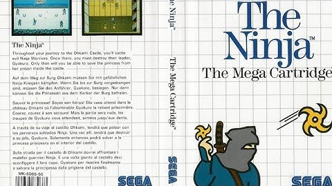 The Ninja Full Playthrough #sega #walkthrough