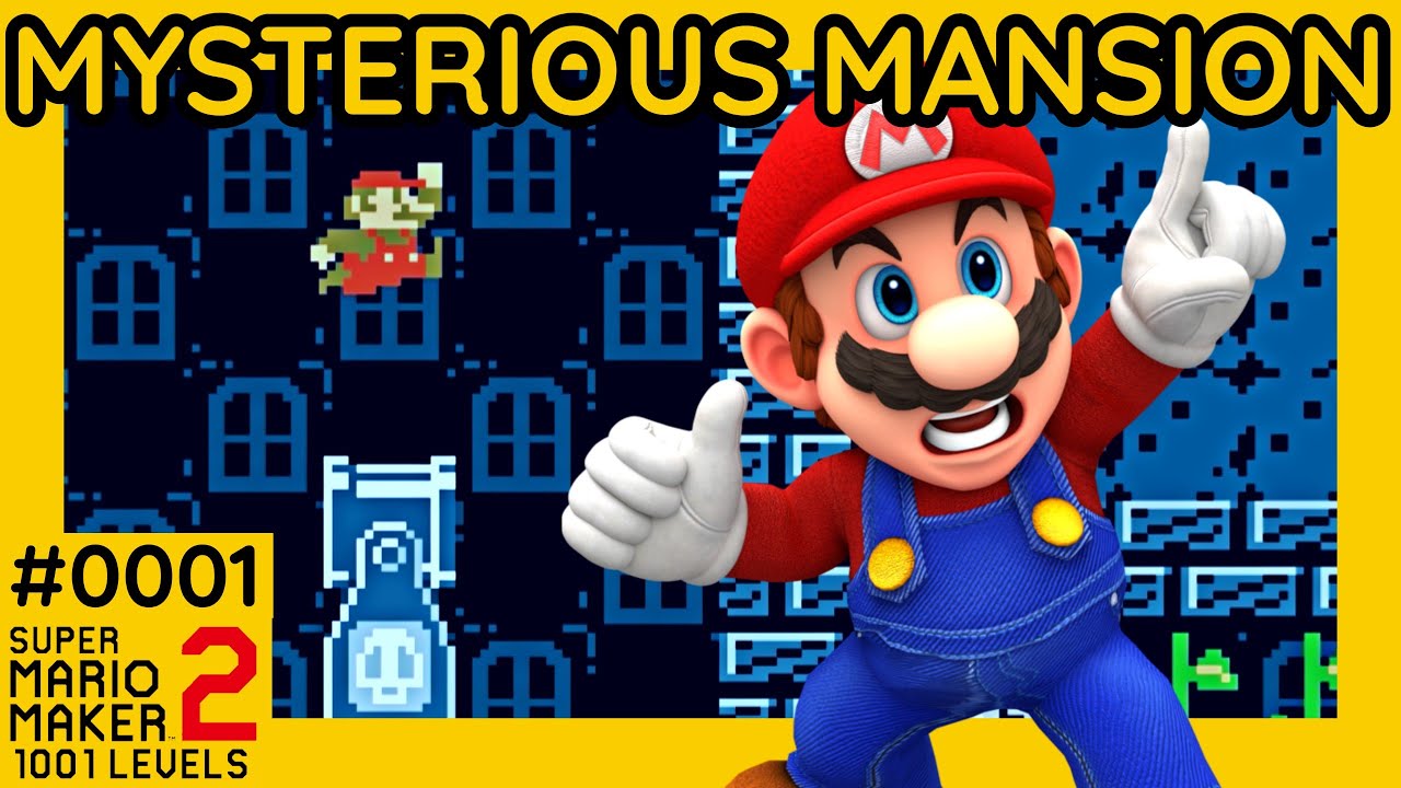 Super Mario Maker 2 | 1001 Levels #0001 | So intricate, Mysterious ...