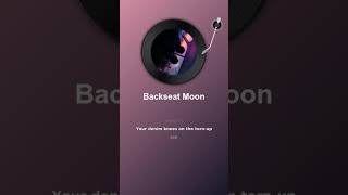 Quiet Hours feat. Sasha - Backseat Moon
