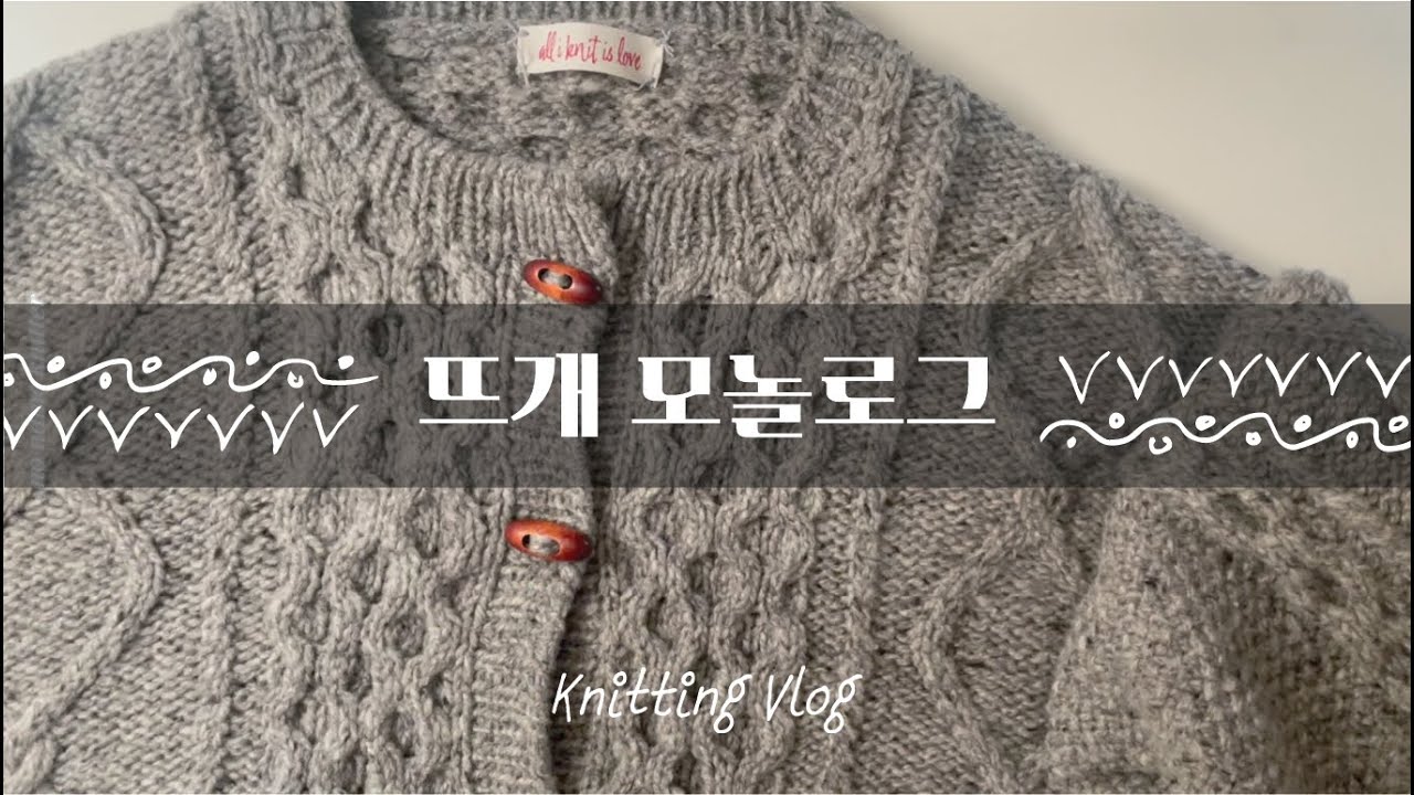 [뜨개 모놀로그 47] 기웃기웃.. 그동안 강녕하셨는지요? (다그마르 자켓)