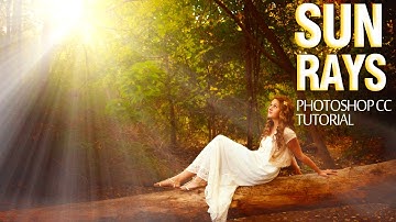How To Create Sun Rays in Photoshop | #PhotoshopTutorials 2016
