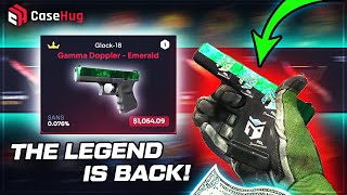 CASEHUG I WON $3000 M9 BAYONET LORE!! Casehug Case Opening! Casehug Promo Code 2025