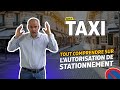 Taxis i tout savoir sur lautorisation de stationnement ou ads