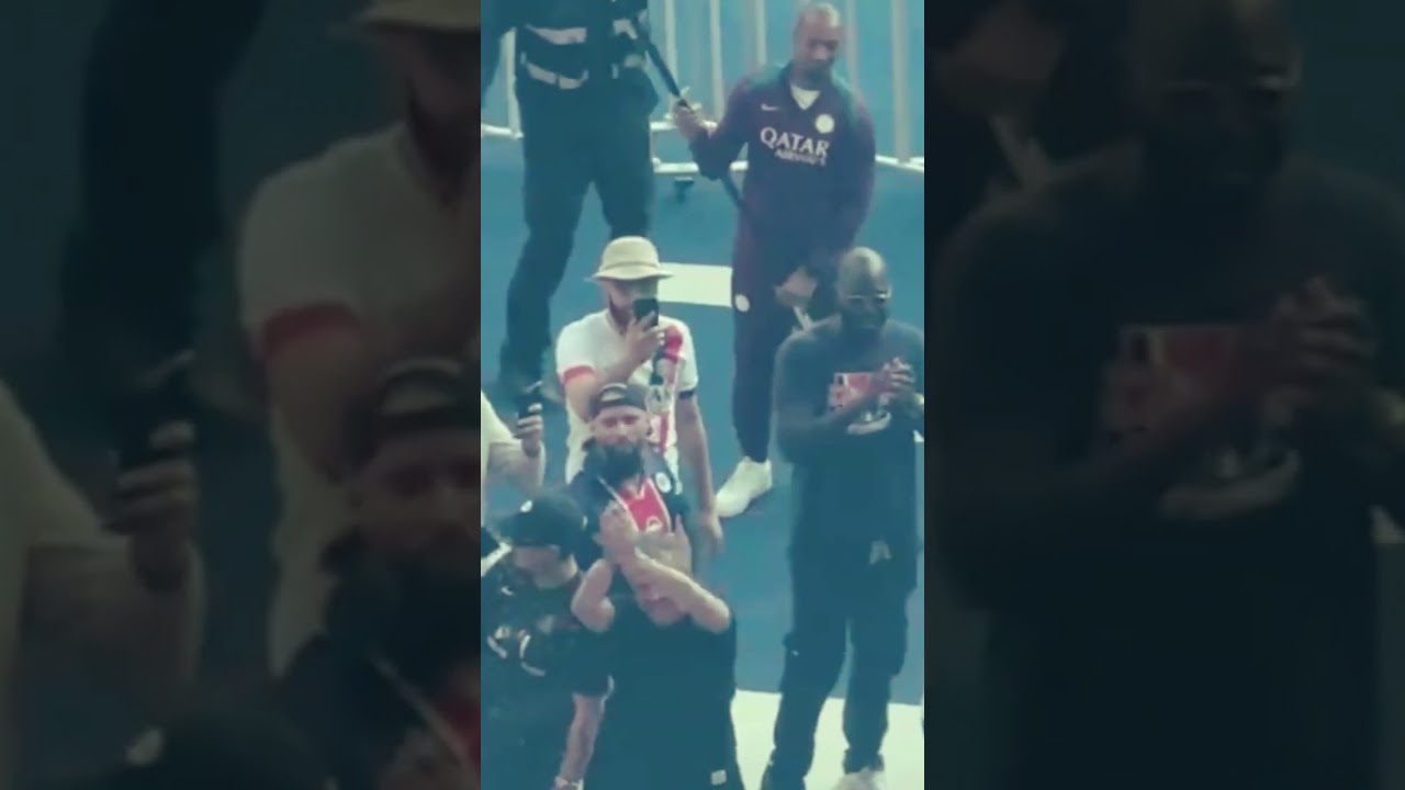 virage auteuil PSG celebration ligue 1 24/25 