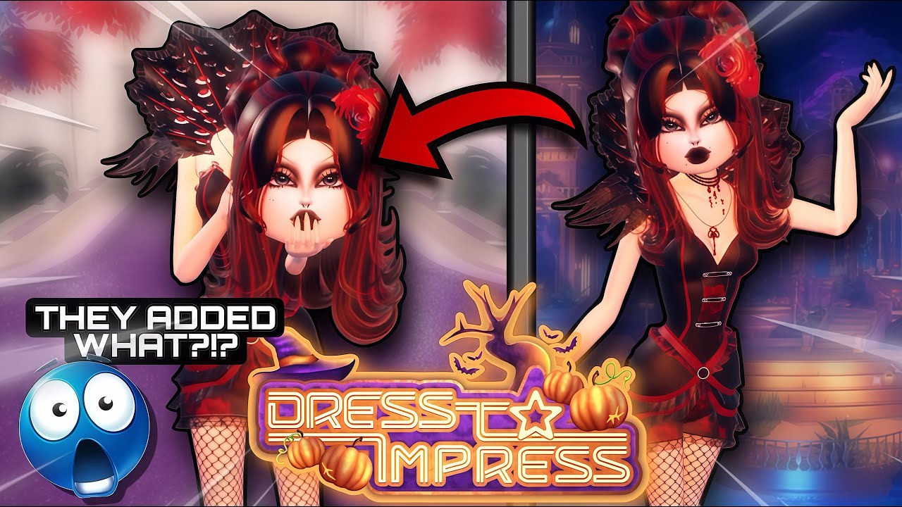*NEW* Halloween Update In DRESS TO IMPRESS!! - YouTube