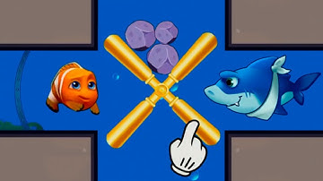 Fishdom Ad Mini Game | Pull the Pin Android Mobile Gameplay #5