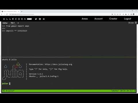 Python (gmpy) vs Julia