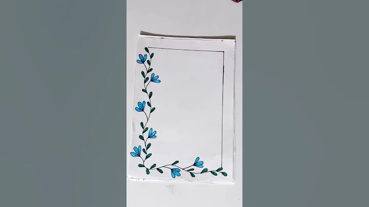 6 Easy and beautiful border designs