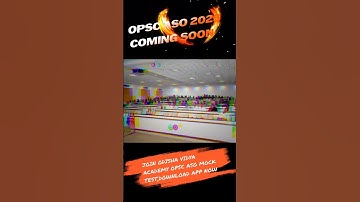 OPSC ASO 2025 COMING SOON