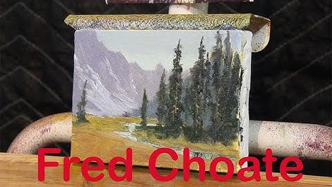 5X7 Value Study #2 with Fred Choate