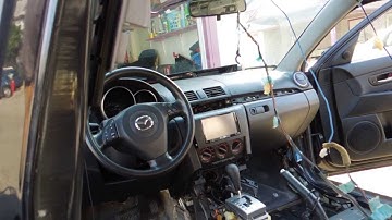 mazda 3 build project gutted and stripped