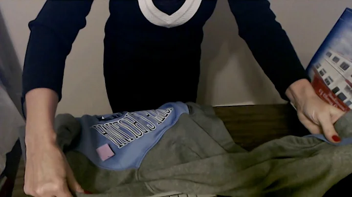 ASMR | Thrift Store Purchase | Folding Clothes (Soft Spoken)