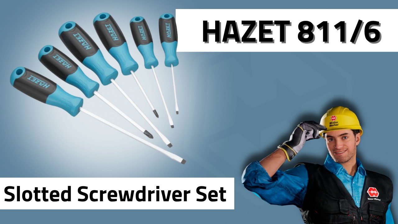 HAZET 811/6 Slotted Screwdriver Set Review 2026 🚀 - YouTube