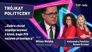 Miłosz Motyka: Ziobro wanted to work with someone whom PiS calls a criminal | POLITICAL TRIANGLE