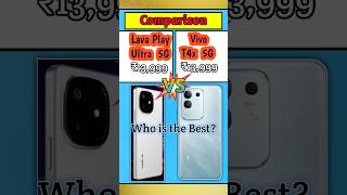 Lava Play Ultra vs Vivo T4x 🔥 Best 5G Smartphone Comparison under ₹15,000 | Full Specs &amp; Features