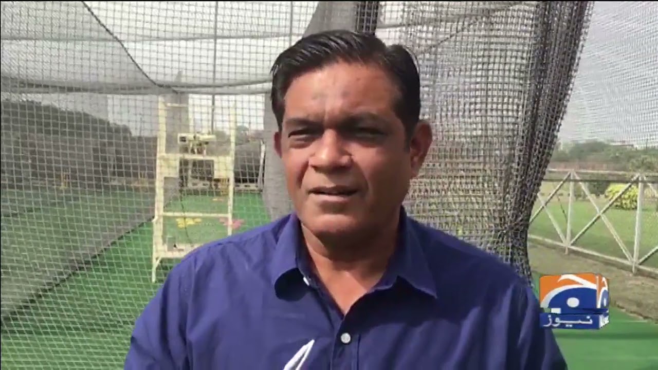 Sabiq Cricketer Rashid Latif ka qalandars high performance centre ka Dora -  YouTube