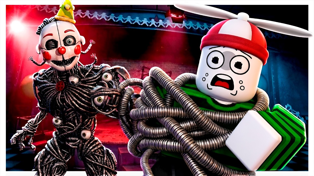 Jugando Como Ennard Atacando Randoms En Multijugador / FNAF Bite By Night Roblox