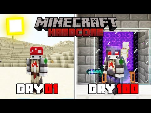MÌNH SINH TỒN 100 NGÀY TRONG MINECRAFT SIÊU KHÓ !! (Phần 2)