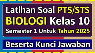 PTS/STS BIOLOGY Practice Questions for Class 10 Semester 1, 2025, Independent Curriculum & Answer... PTS/STS BIOLOGY Practice Questions for Class 10 Semester 1, 2025, Independent Curriculum & Answer...