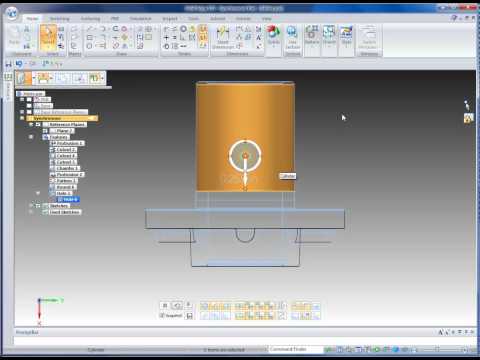 Solid Edge Tips - Holes and Cylindrical Faces Part 1