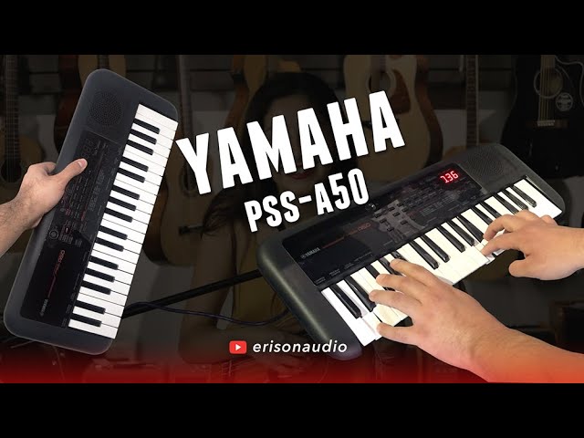  Yamaha Mini-key Portable Keyboard PSS-A50 : Musical