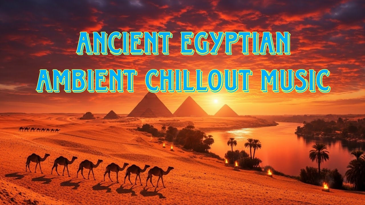 Pyramids in Flames & the Eternal Nile | Ancient Egyptian Ambient Music | PHARAOHERTZ 
