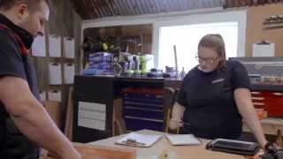WITT - Kelsey Flader and Marilou Dumas, Carpentry Apprentices