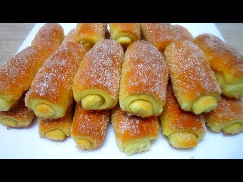 САХАРНЫЕ ТРУБОЧКИ Хоть каждый день готовь, так вкусно и просто!