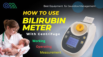 How to Use Bilirubinometer | Measurement of Total Serum Bilirubin | Complete Working and Operating