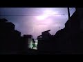 Late night thunderstorm ⛈️⛈️