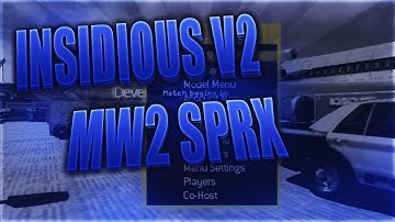 [PS3] Insidious V2 MW2 SPRX Mod Menu [1.14]