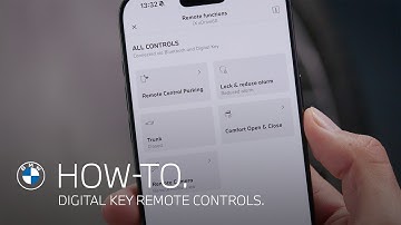 How-To: Digital Key Remote Controls in the My BMW App.