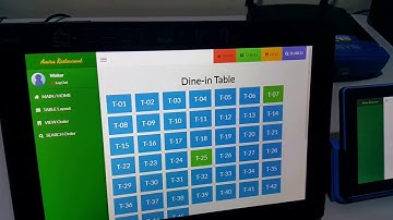 Admire POS - Adding Order and Kitchen Printing (from Cashier Interface)